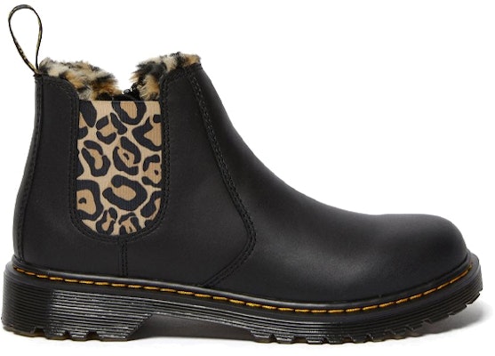 (Youth) Dr. Martens 2976 Leonore 'Black Panther Print Fleece Lined' 26156001 Order (Youth) Dr. Martens 2976 Leonore 'Black Panther Print Fleece Lined' 26156001