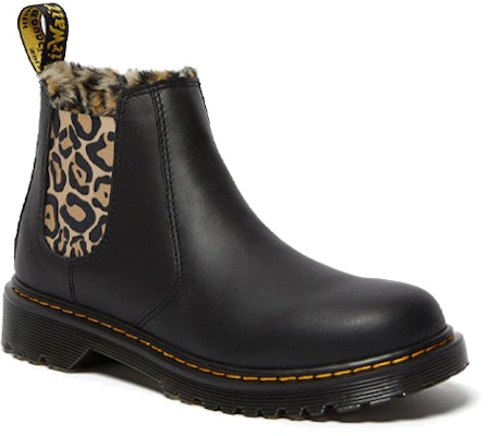 (Youth) Dr. Martens 2976 Leonore 'Black Panther Print Fleece Lined' 26156001 Lookbook (Youth) Dr. Martens 2976 Leonore 'Black Panther Print Fleece Lined' 26156001