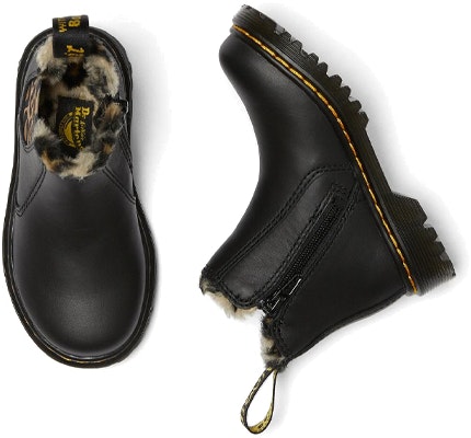 (Youth) Dr. Martens 2976 Leonore 'Black Panther Print Fleece Lined' 26156001 Shop (Youth) Dr. Martens 2976 Leonore 'Black Panther Print Fleece Lined' 26156001