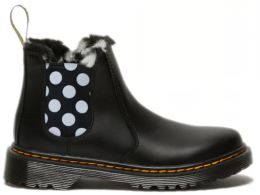 (Youth) Dr. Martens 2976 Leonore Chelsea 'Black Fleece-Lined' 27039001 Order (Youth) Dr. Martens 2976 Leonore Chelsea 'Black Fleece-Lined' 27039001