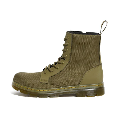 (Youth) Dr. Martens 'Olive Mid-Top Casual Boots'