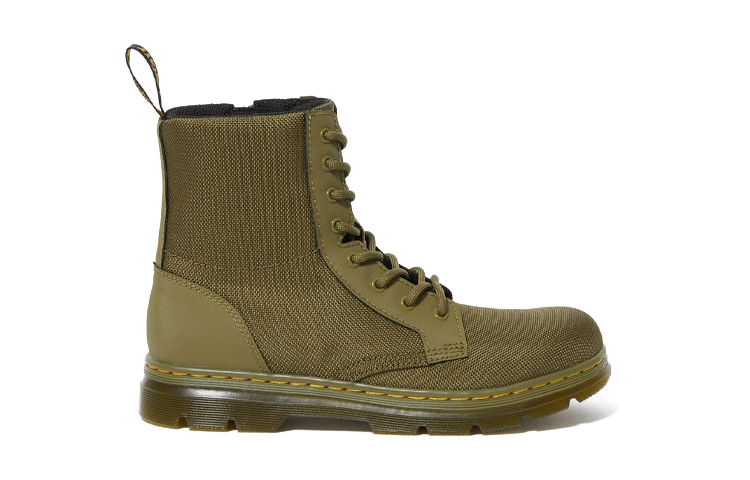 (Youth) Dr. Martens 'Olive Mid-Top Casual Boots' 圖 2