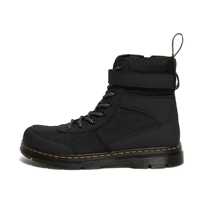 (Youth) Dr. Martens Combs Tech 'Black'
