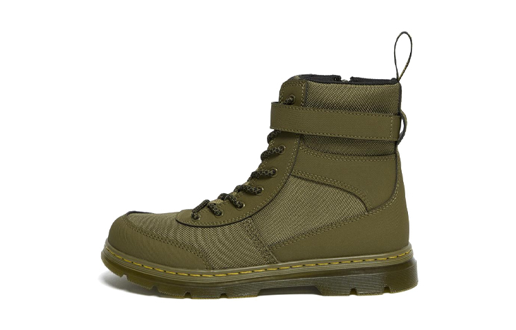 (Youth) Dr. Martens Combs Tech 'Olive Green' 26133355