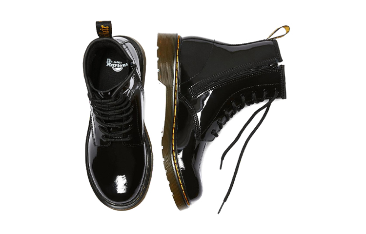 Shop (JR) Botas de Cuero Charol Dr. Martens 1460 con Cordones 'Negro' 21979001