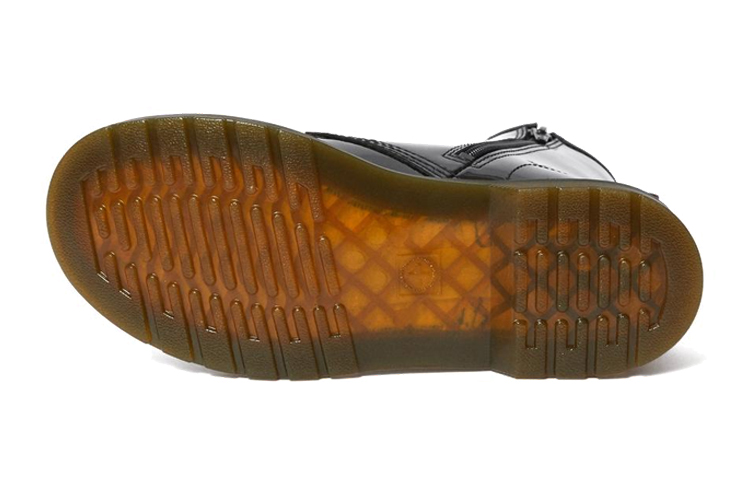 Purchase (JR) Botas de Cuero Charol Dr. Martens 1460 con Cordones 'Negro' 21979001