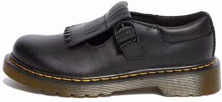 (Youth) Dr. Martens Tassel Round Toe Flats 'Black' 24153001 (Youth) Dr. Martens Tassel Round Toe Flats 'Black' 24153001