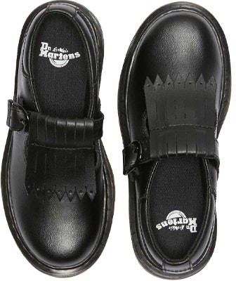 (Youth) Dr. Martens Tassel Round Toe Flats 'Black' 24153001 Shop (Youth) Dr. Martens Tassel Round Toe Flats 'Black' 24153001
