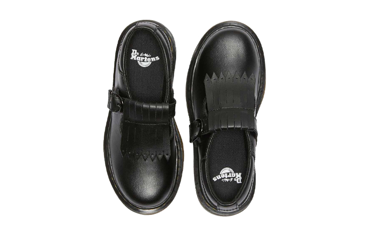 Shop (Youth) Dr. Martens Tassel Round Toe Flats 'Black' 24153001