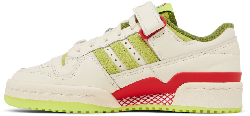 (Youth) Dr. Seuss x adidas Forum Low J 'The Grinch - Cream White' ID9175 Lookbook (Youth) Dr. Seuss x adidas Forum Low J 'The Grinch - Cream White' ID9175