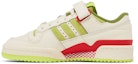 Lookbook (JR) Dr. Seuss x adidas Forum Low J 'The Grinch - Krim Putih' ID9175