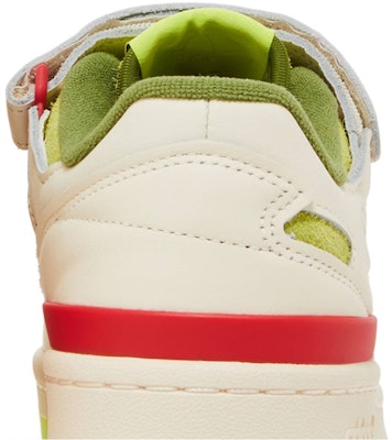(Youth) Dr. Seuss x adidas Forum Low J 'The Grinch - Cream White' ID9175 Sizing (Youth) Dr. Seuss x adidas Forum Low J 'The Grinch - Cream White' ID9175