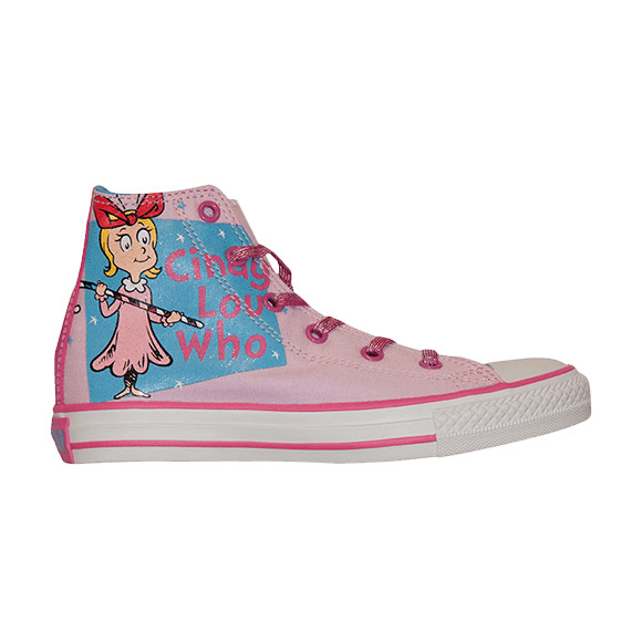 Buy (JR) Dr. Seuss x Converse Chuck Taylor All Star Hi 'Pink Lady' Rosa Mujer 619292