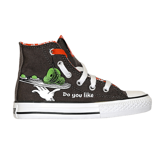(Youth) Dr. Seuss Converse Chuck Taylor All Star Hi GS 'Green Eggs and Ham'