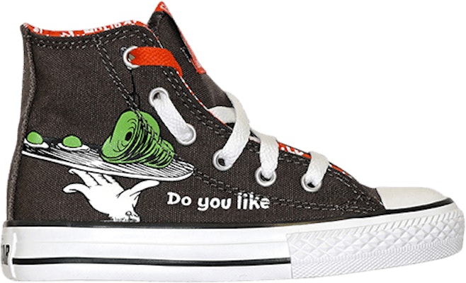 (JR) Dr. Seuss x Converse Chuck Taylor All Star Hi GS 'Telur Hijau dan Daging' 626071 Buy (JR) Dr. Seuss x Converse Chuck Taylor All Star Hi GS 'Telur Hijau dan Daging' 626071