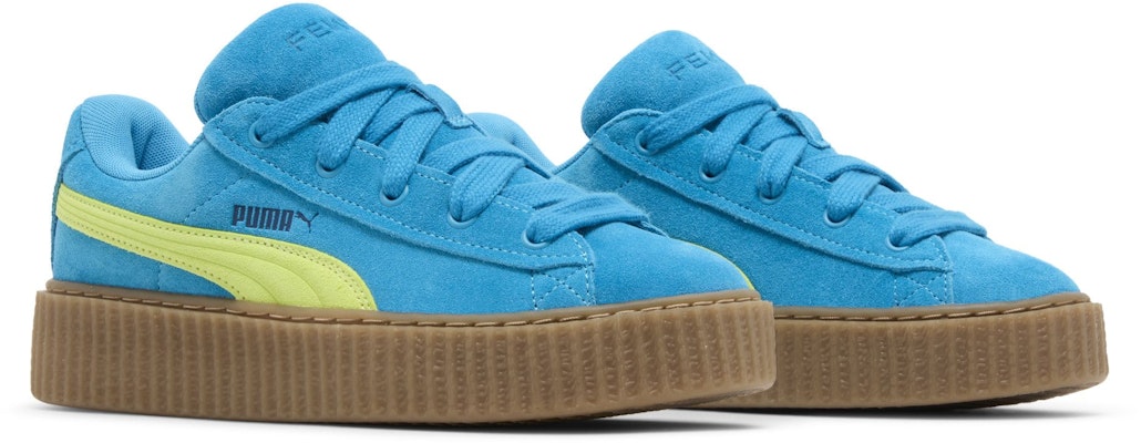(JR) Fenty x Puma Creeper Phatty Big Kid 'Speed Blue Lime' Anak-anak 397587-02 Cheap (JR) Fenty x Puma Creeper Phatty Big Kid 'Speed Blue Lime' Anak-anak 397587-02