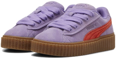 中童 FENTY x PUMA Creeper Phatty 減震防滑 低幫 兒童板鞋 紫紅 Lookbook 中童 FENTY x PUMA Creeper Phatty 減震防滑 低幫 兒童板鞋 紫紅