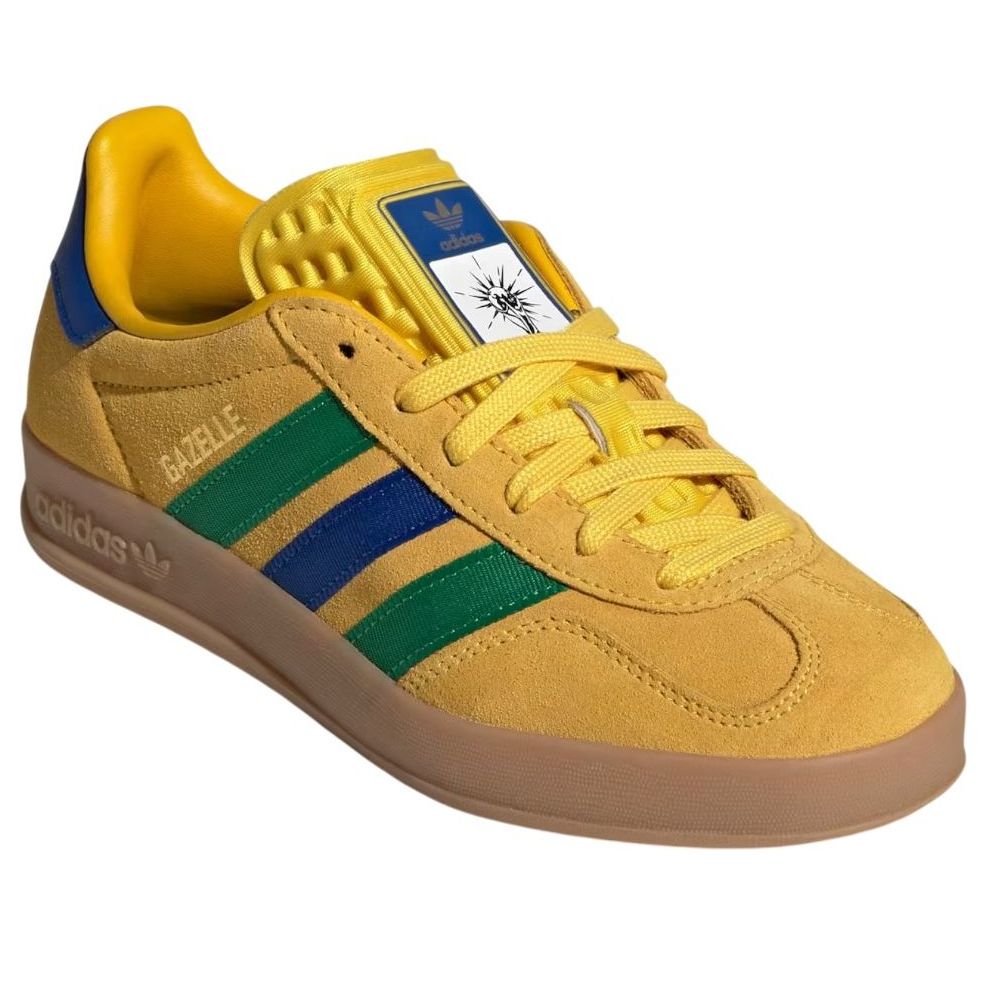 Shop (JR) FIFA x adidas 世界盃 2026 Gazelle 室內鞋 '巴西' IH6463
