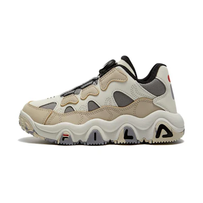 (Youth) FILA Athletic Basketball Shoes 'White Tan Black'