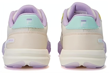 大童 FILA 斐乐 耐磨防滑 低帮 兒童跑步鞋 白紫 Shop 大童 FILA 斐乐 耐磨防滑 低帮 兒童跑步鞋 白紫