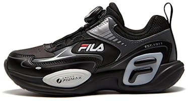 (Youth) FILA Aurora 2 CMFT Round 'Black Silver' K15B342403FBF (Youth) FILA Aurora 2 CMFT Round 'Black Silver' K15B342403FBF