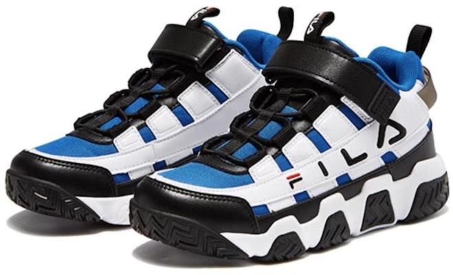 (Youth) FILA Barricade Sneakers 'White Black Blue' K15B331204PBB Lookbook (Youth) FILA Barricade Sneakers 'White Black Blue' K15B331204PBB