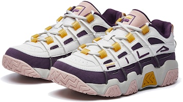 (W) FILA Barricade VNTG Low Blanco/Rosa/Morado F12W041202FSV Lookbook (W) FILA Barricade VNTG Low Blanco/Rosa/Morado F12W041202FSV