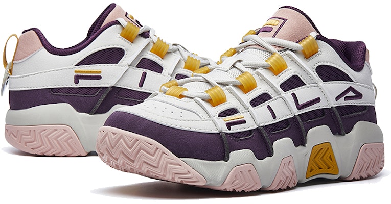 (W) FILA Barricade VNTG Rendah Putih/Rosa/Ungu F12W041202FSV Shop (W) FILA Barricade VNTG Rendah Putih/Rosa/Ungu F12W041202FSV