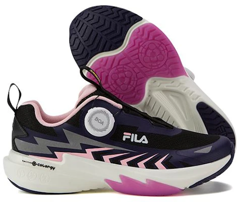 (Youth) FILA Boa Athletic Shoes 'Black Pink' K15B312401FEB Shop (Youth) FILA Boa Athletic Shoes 'Black Pink' K15B312401FEB