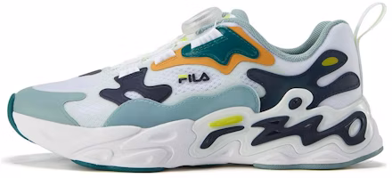 (Youth) FILA Boa Fashion Lifestyle Sneakers 'White Green Navy' K15B221103FWG (Youth) FILA Boa Fashion Lifestyle Sneakers 'White Green Navy' K15B221103FWG