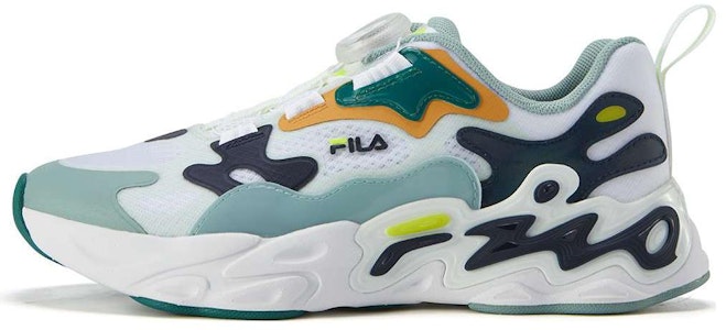 (JR) FILA Boa 潮流休闲运动鞋 '白绿海军蓝' K15B221103FWG Buy (JR) FILA Boa 潮流休闲运动鞋 '白绿海军蓝' K15B221103FWG
