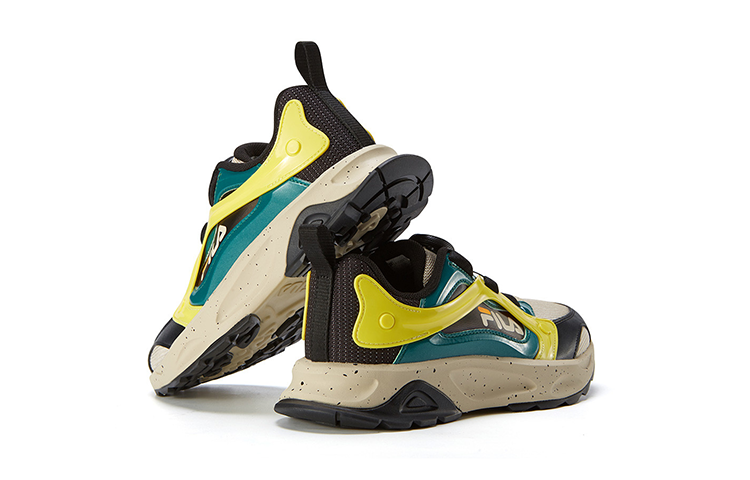 Shop (JR) フィラ ボア ロー ベージュ/ブラック K15B212506FAB