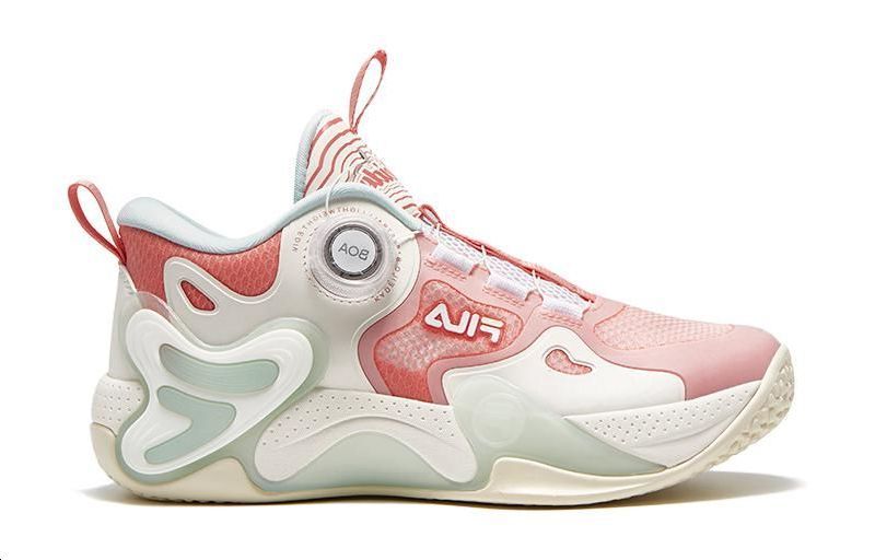 Order 兒童 FILA斐樂 Performance Fpf 防滑減震耐磨 中幫 兒童籃球鞋 粉白