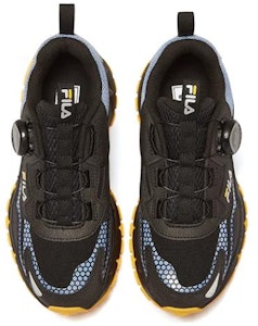 (JR) FILAボア ランニングシューズ 黒灰青 K15B342503FBA Shop (JR) FILAボア ランニングシューズ 黒灰青 K15B342503FBA