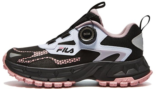 (JR) Sepatu Lari FILA BOA 'Hitam Putih Pink' K15B342503FBB Buy (JR) Sepatu Lari FILA BOA 'Hitam Putih Pink' K15B342503FBB