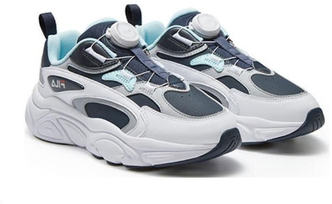 (Youth) FILA BOA Sport Sneakers 'White Navy' K15B341133-FWB Lookbook (Youth) FILA BOA Sport Sneakers 'White Navy' K15B341133-FWB