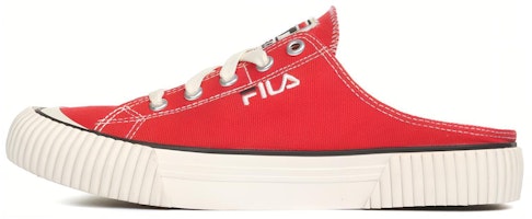 (Youth) FILA Bumper Mule Red/White 1XM01006_923 (Youth) FILA Bumper Mule Red/White 1XM01006_923
