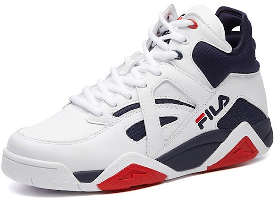 (W) FILA Cage Tinggi Putih/Biru T12W041205FWP Order (W) FILA Cage Tinggi Putih/Biru T12W041205FWP