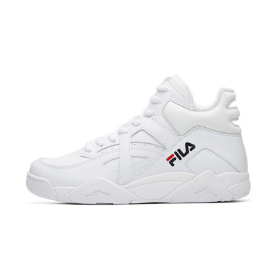 (W) FILA Cage High White