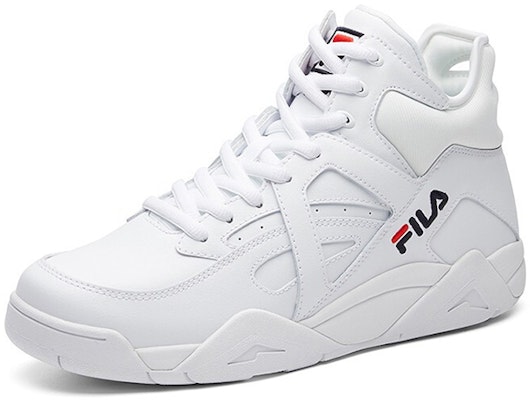 FILA FUSION斐乐潮牌 Cage 高筒 复古篮球鞋 女款 白色 Order FILA FUSION斐乐潮牌 Cage 高筒 复古篮球鞋 女款 白色