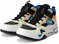 Lookbook (Youth) FILA Casual High-Top Skate Shoes 'White Black Orange' K55B141301PBO