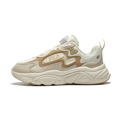 (Youth) FILA Casual Running Shoes 'Beige White'