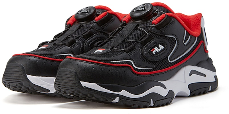 (JR) FILA Kasut Gaya Hidup Retro 'Hitam Merah' K15B041155FBW Order (JR) FILA Kasut Gaya Hidup Retro 'Hitam Merah' K15B041155FBW
