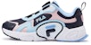 (JR) Kasut Gaya Hidup Retro FILA Klasik 'Biru Merah Jambu' K15G041151FNW