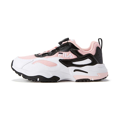 (Youth) FILA Classic Lifestyle Retro Sneakers 'Pink White Black'