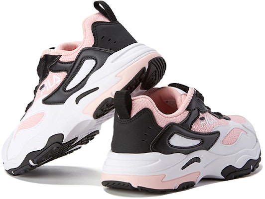 (JR) (ユース) FILA クラシック ライフスタイル レトロスニーカー 'ピンク ホワイト ブラック' K55G041101FPW K55G041101FPW Shop (JR) (ユース) FILA クラシック ライフスタイル レトロスニーカー 'ピンク ホワイト ブラック' K55G041101FPW K55G041101FPW