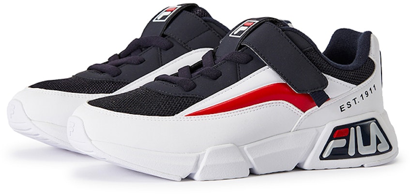(JR) FILA Klasik Rendah 'Putih Biru' K55B051102FNW Order (JR) FILA Klasik Rendah 'Putih Biru' K55B051102FNW
