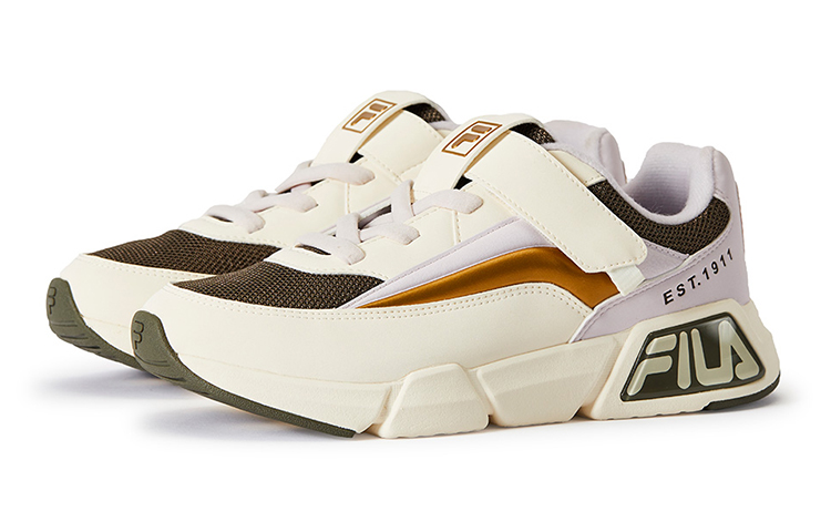 Order (JR) FILA Classic Low 'Beige' Sneakers Cokelat Muda K55B051102FBG