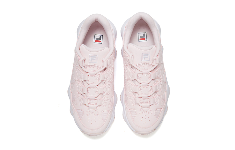 Shop (JR) 斐乐经典复古跑鞋‘粉白’ K15G041121FPK