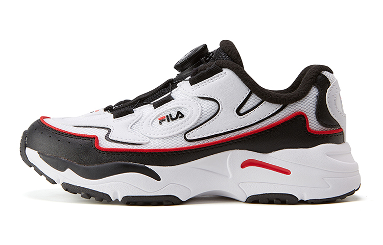 Buy (JR) FILA Retro Classic Runner 'Blanco Negro Rojo' K15B041155FWB